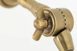 Flamant Twist, Staande Lamp, Messing Afwerking^ Verlichting