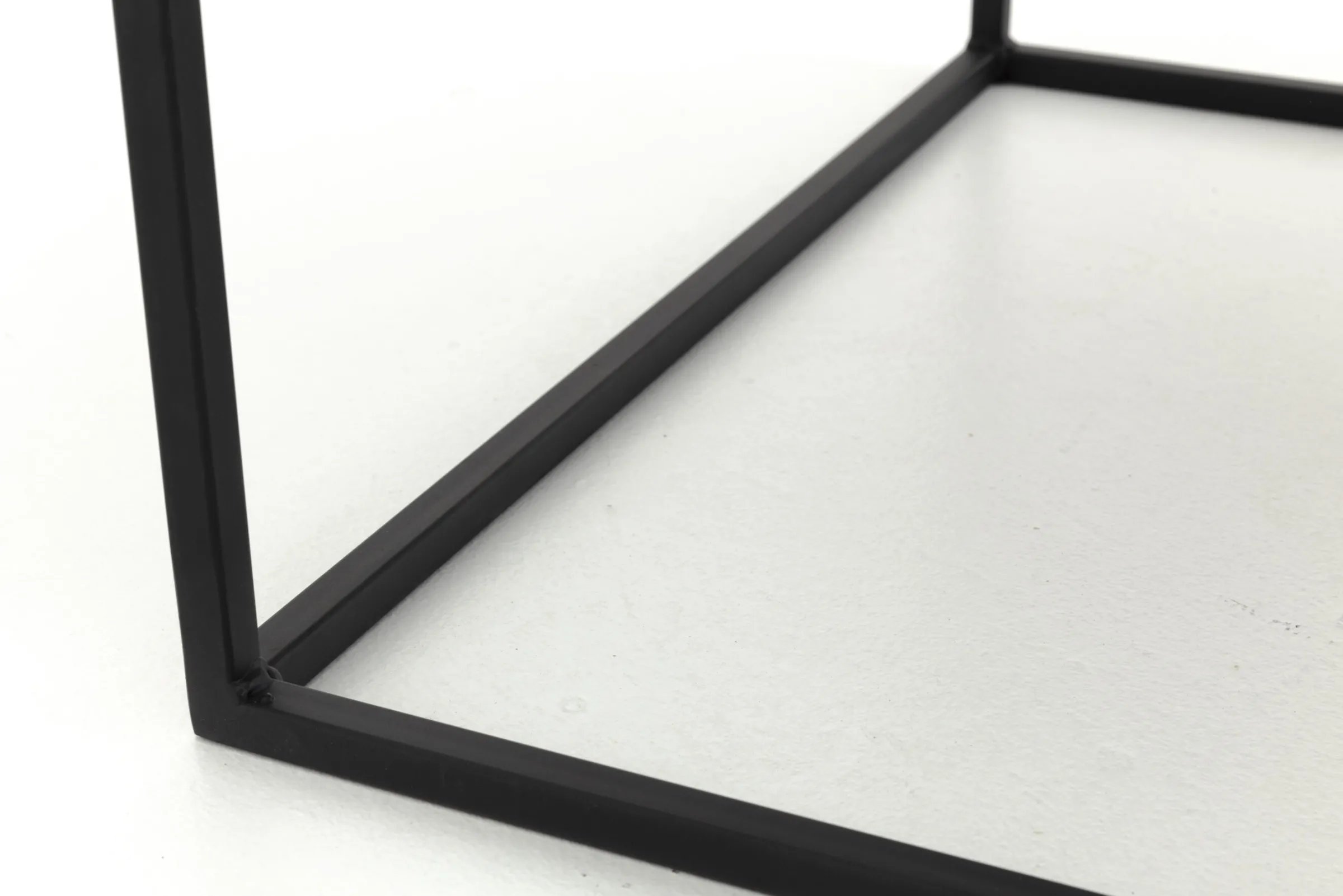 Flamant Urban, Bijzettafel, Eiken En Metaal, Donkerbruin^ Koffie Tafels