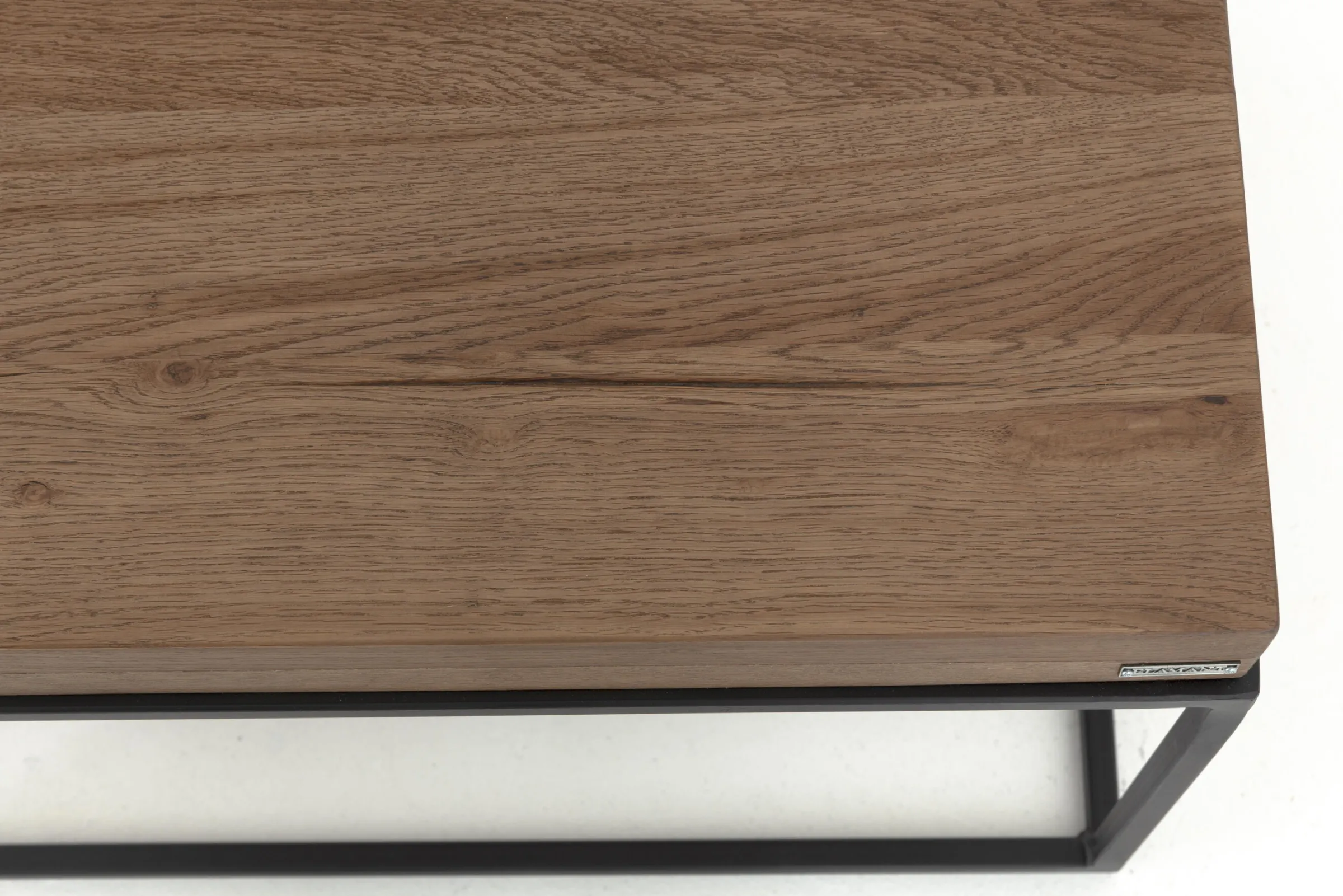 Flamant Urban, Bijzettafel, Eiken En Metaal, Lichtbruin^ Koffie Tafels