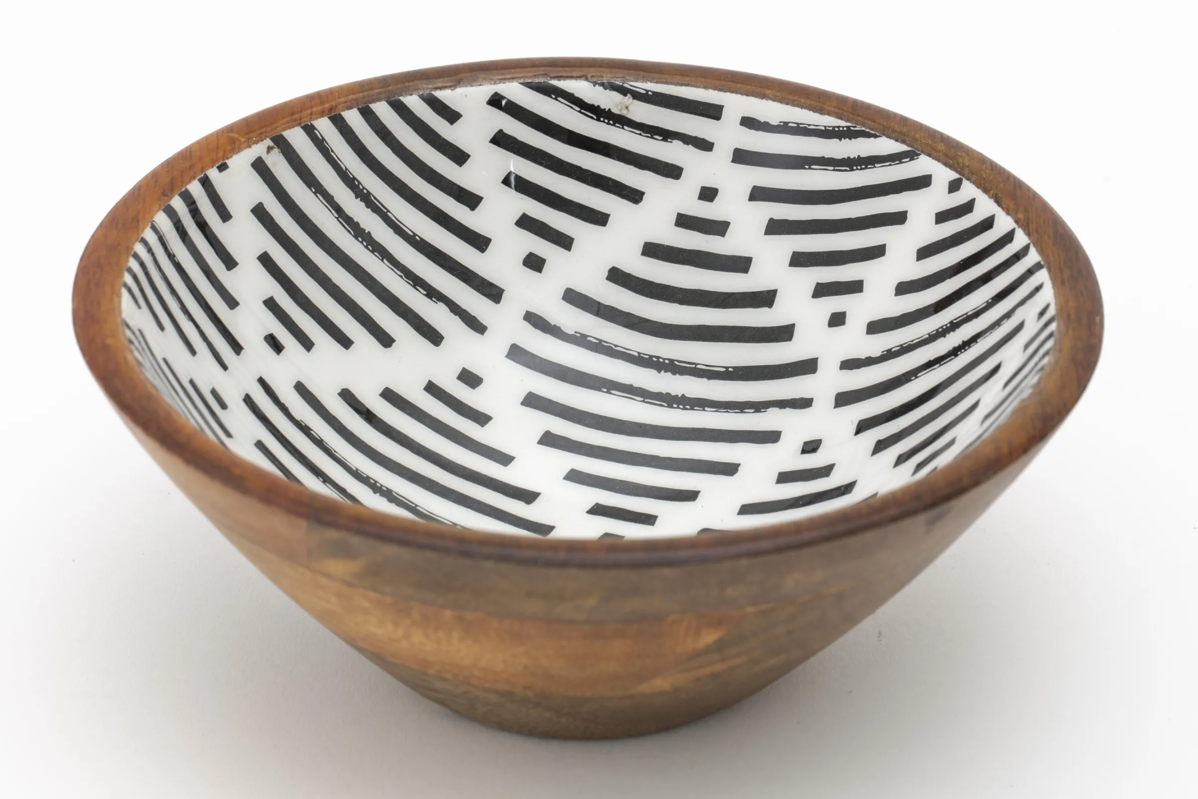 Flamant Veralie, Kom, Hout, Model 2^ Decoratie