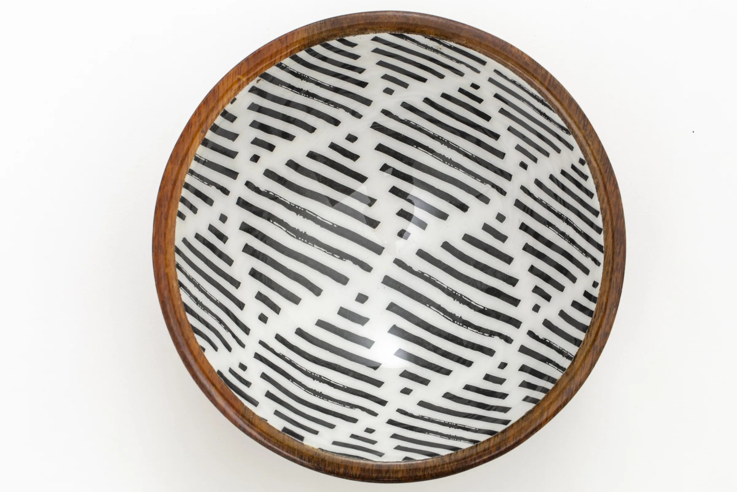 Flamant Veralie, Kom, Hout, Model 2^ Decoratie