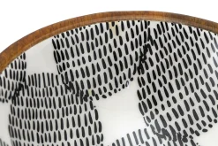 Flamant Veralie, Kom, Hout, Model 3^ Decoratie