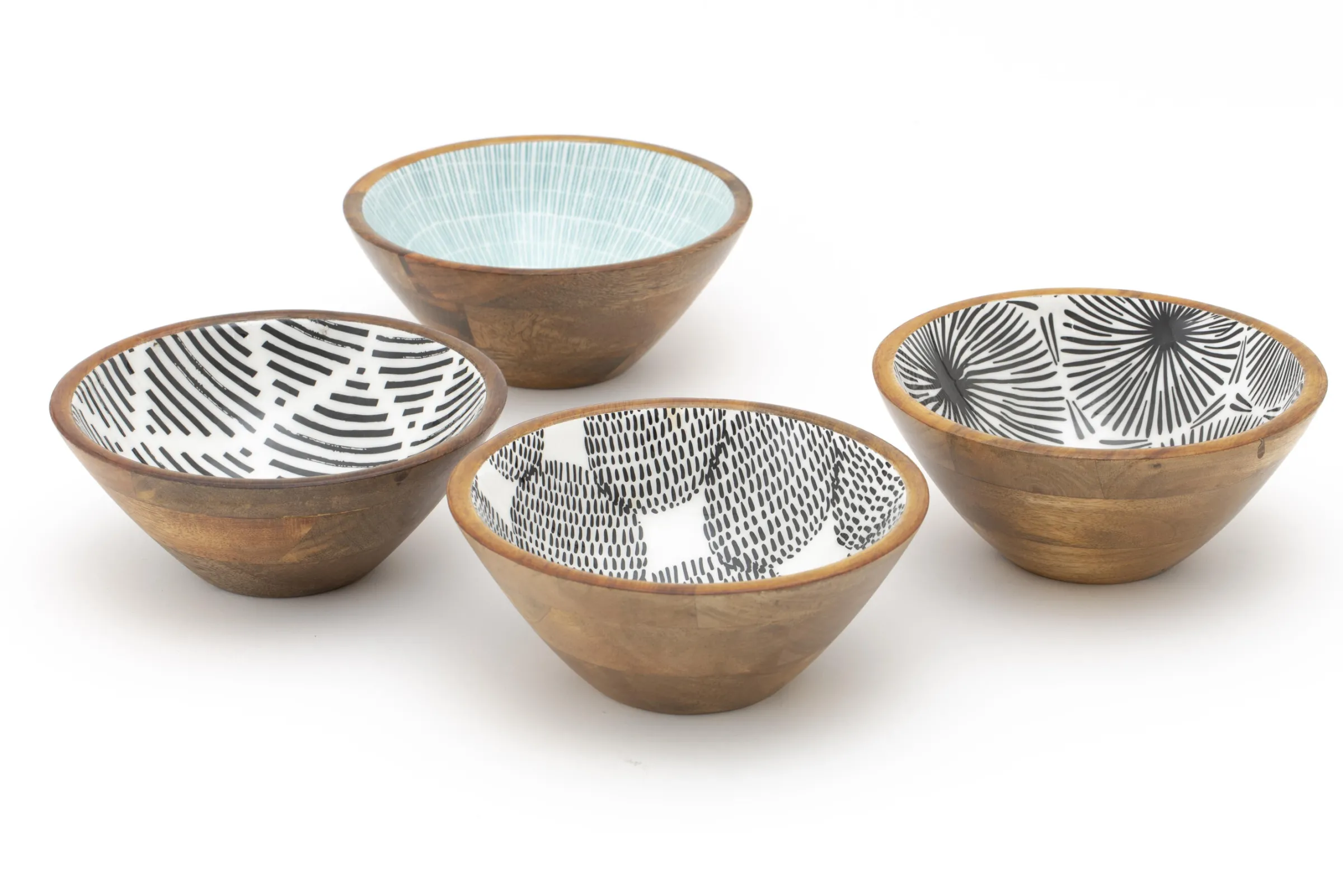 Flamant Veralie, Kom, Hout, Model 1^ Decoratie