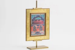 Flamant Verdu, Schildersezel, L^ Decoratie