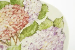 Flamant Villosa, Serveerbord, Keramiek, Bloemen, Ovaal^ Borden, Borden En Kommen