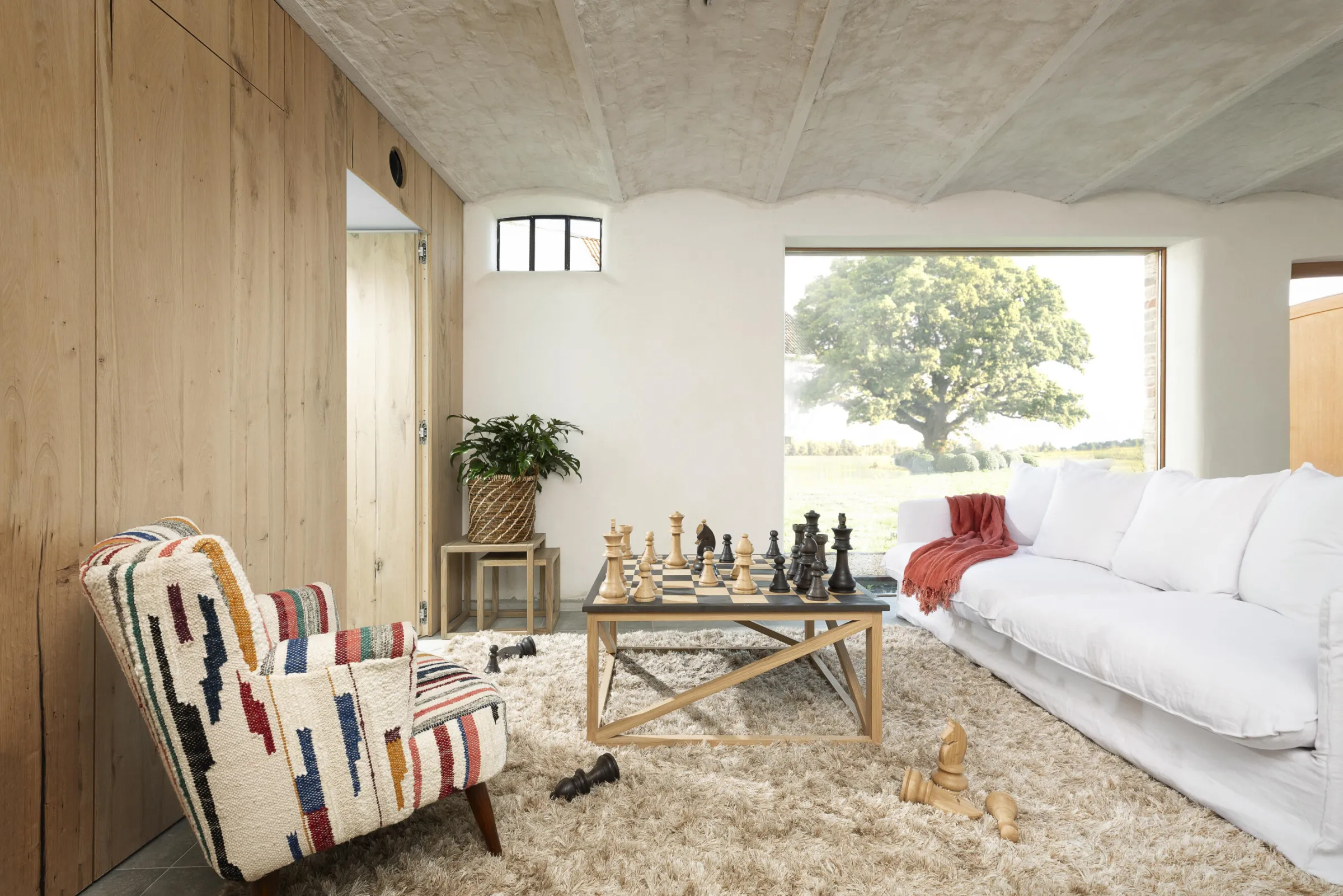 Flamant Vlaanderen, Schaakspel^ Decoratie