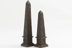 Flamant Waku, Obelisk, Bruin, L^ Decoratie