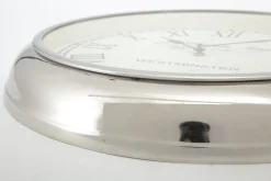 Flamant Walters, Wandklok, Nikkel^ Decoratie