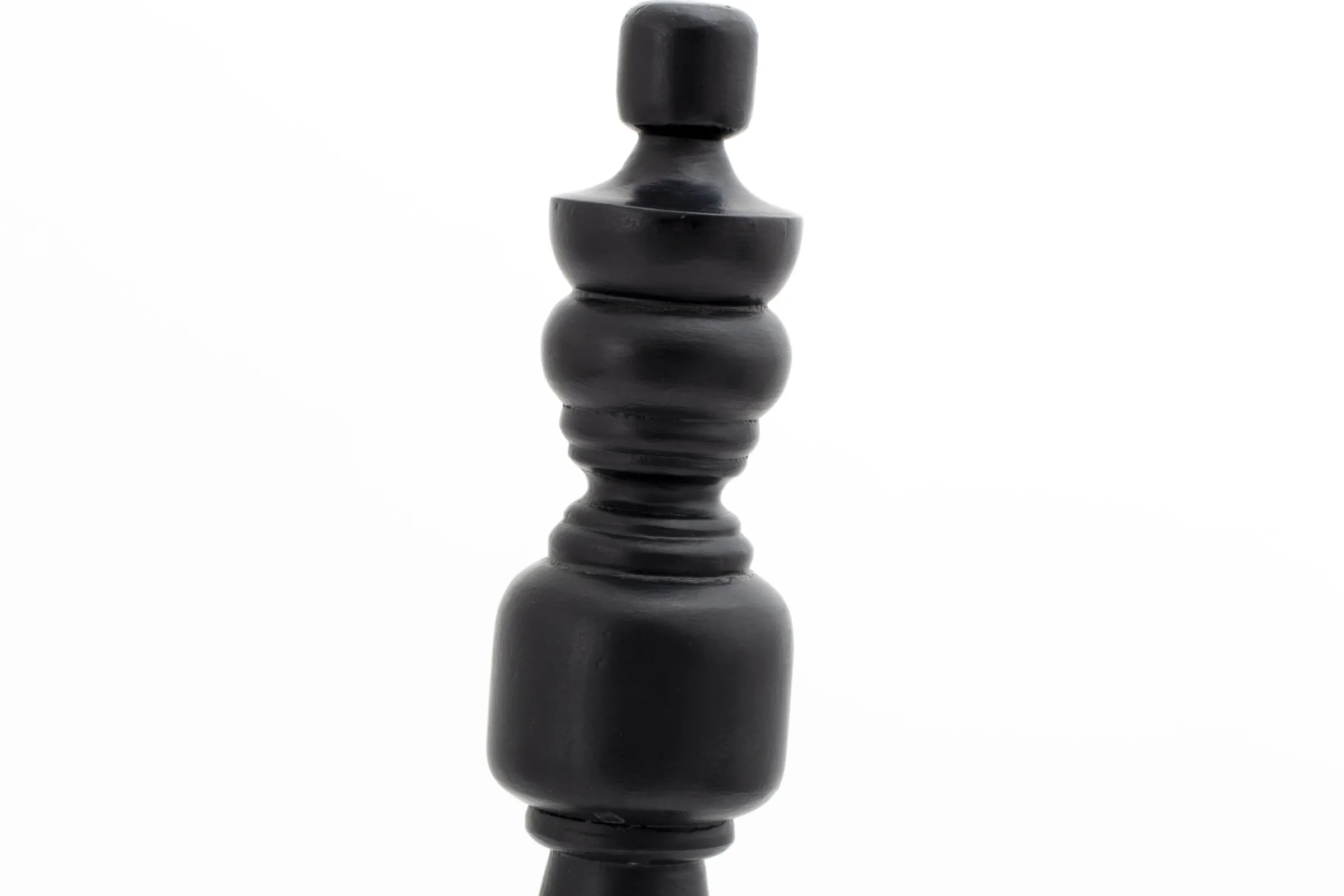 Flamant Woodsen, Deco, Hout, Zwart, L^ Decoratie