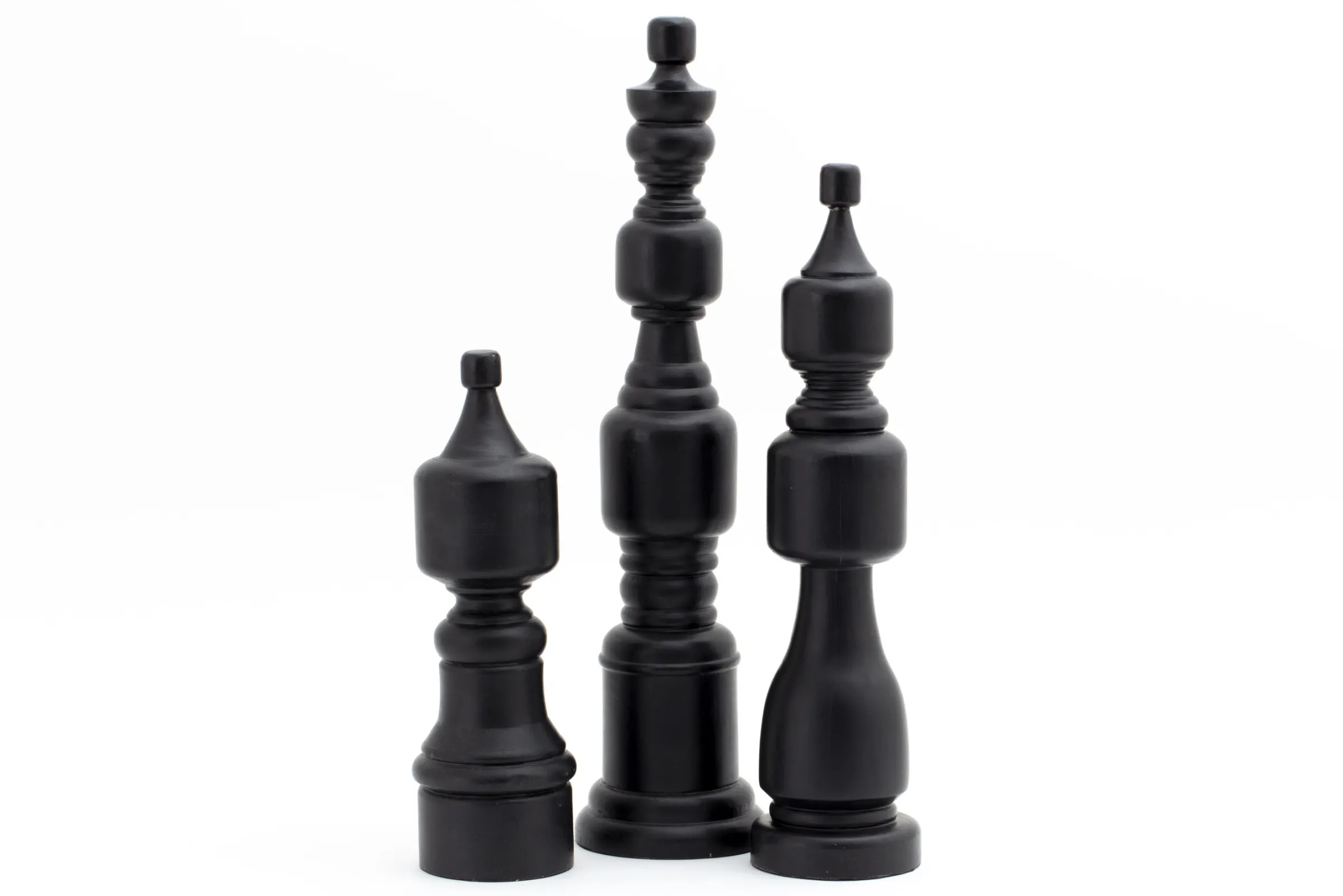 Flamant Woodsen, Deco, Hout, Zwart, L^ Decoratie