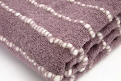 Flamant Wrington, Geruit, Paars^ Huishoudelijke Textiel