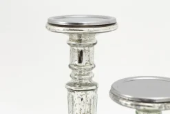 Flamant Zinia, Kandelaar, Kwikglas, L^ Decoratie