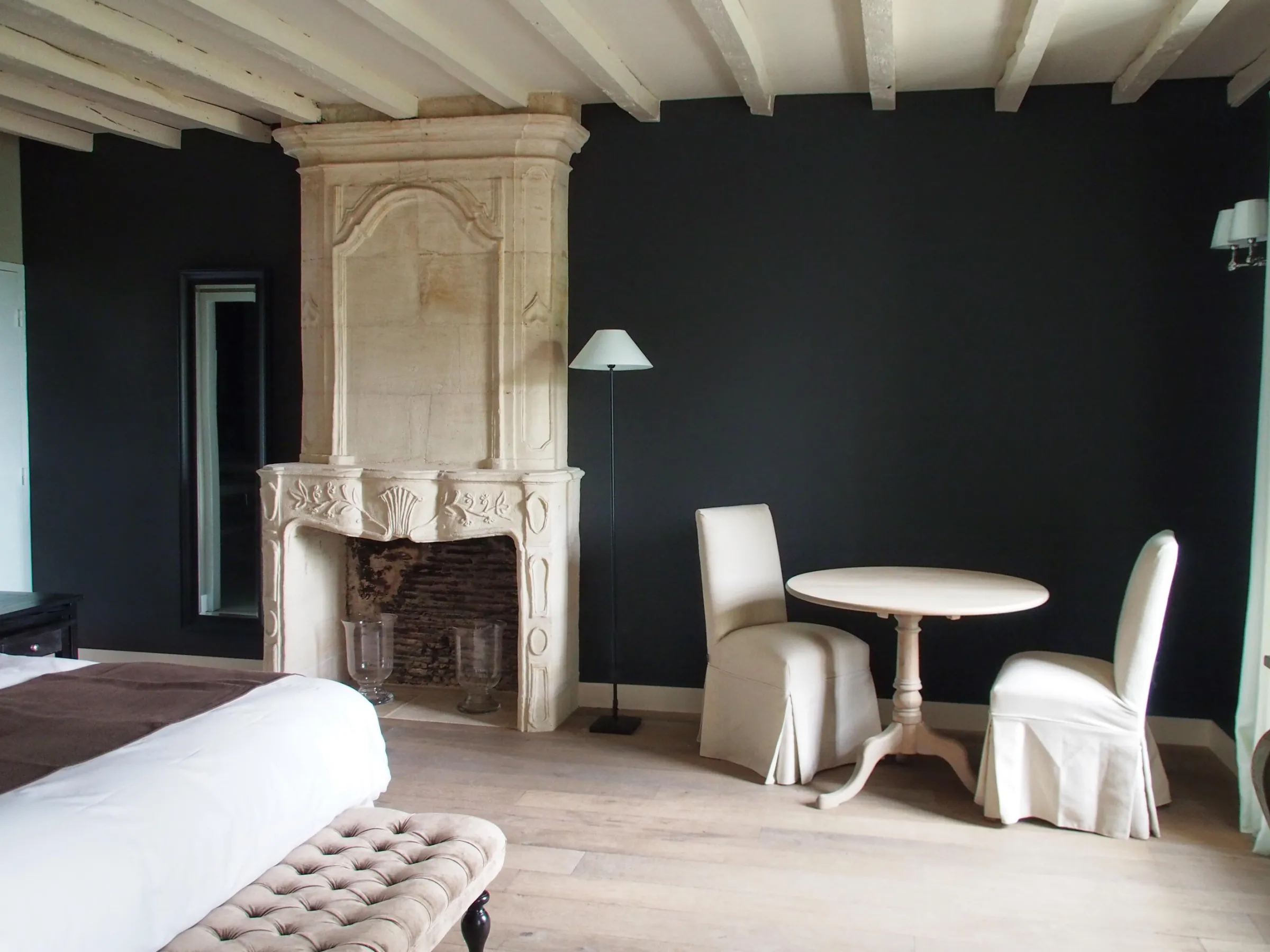 Flamant Zwarte Stropdas^ Uit / Zwart